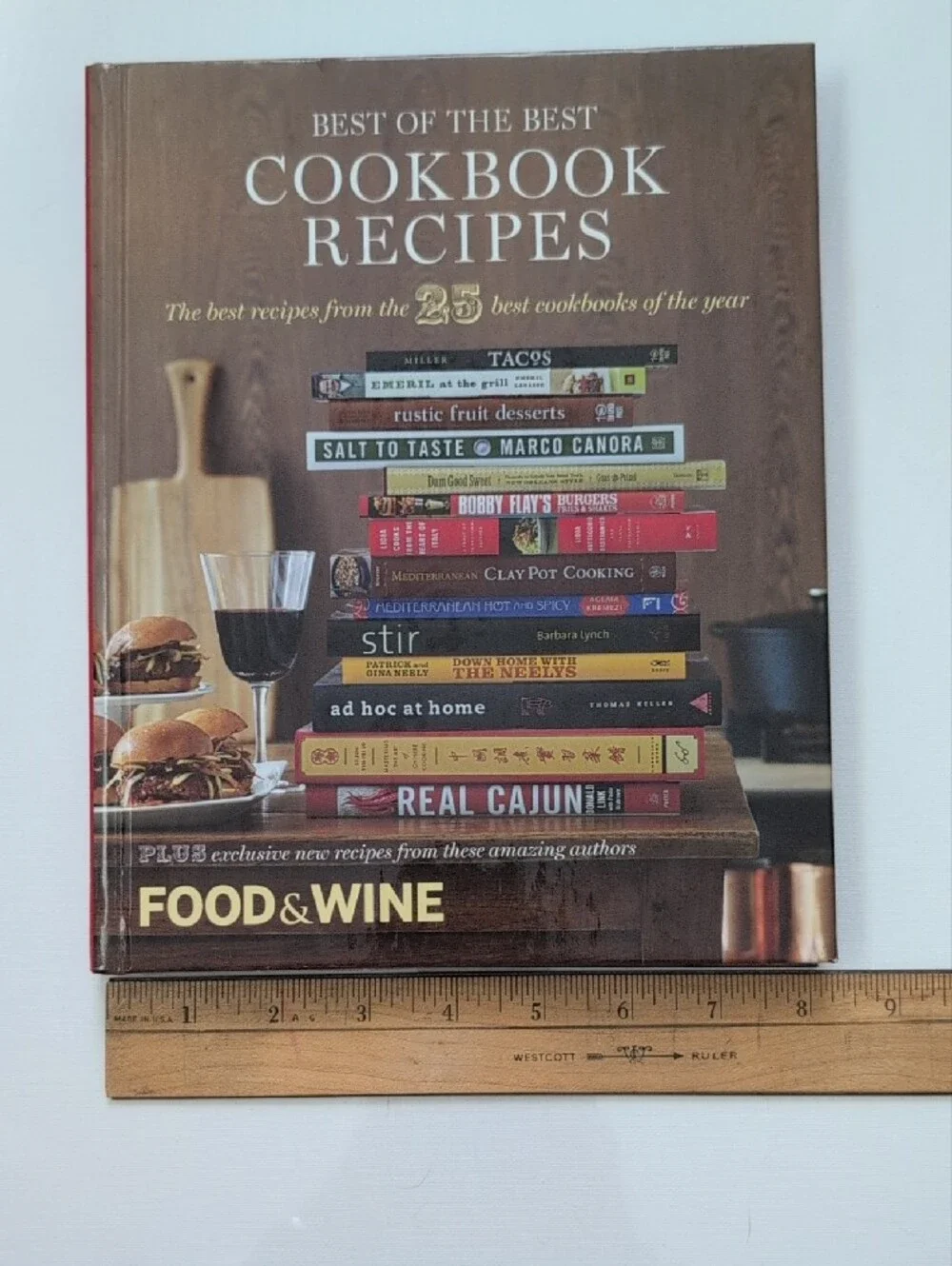 Food & Wine Best of the Best Cookbook Recipes Vol 13 Pictorial Hardcover 2010